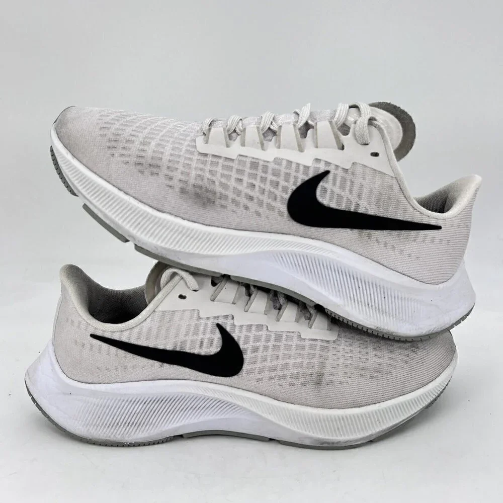 Nike Air Zoom Pegasus 37 Running Shoes CJ0506-003 White Tan Women Size 7